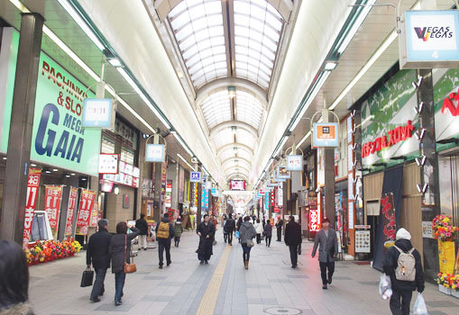 狸小路商店街